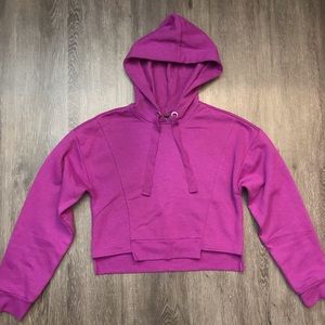 Cropped Pullover Hoodie